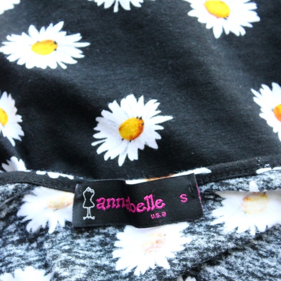 Crop Top Daisy Flower Indie Cottagcore Farmcore - Picture 6 of 8